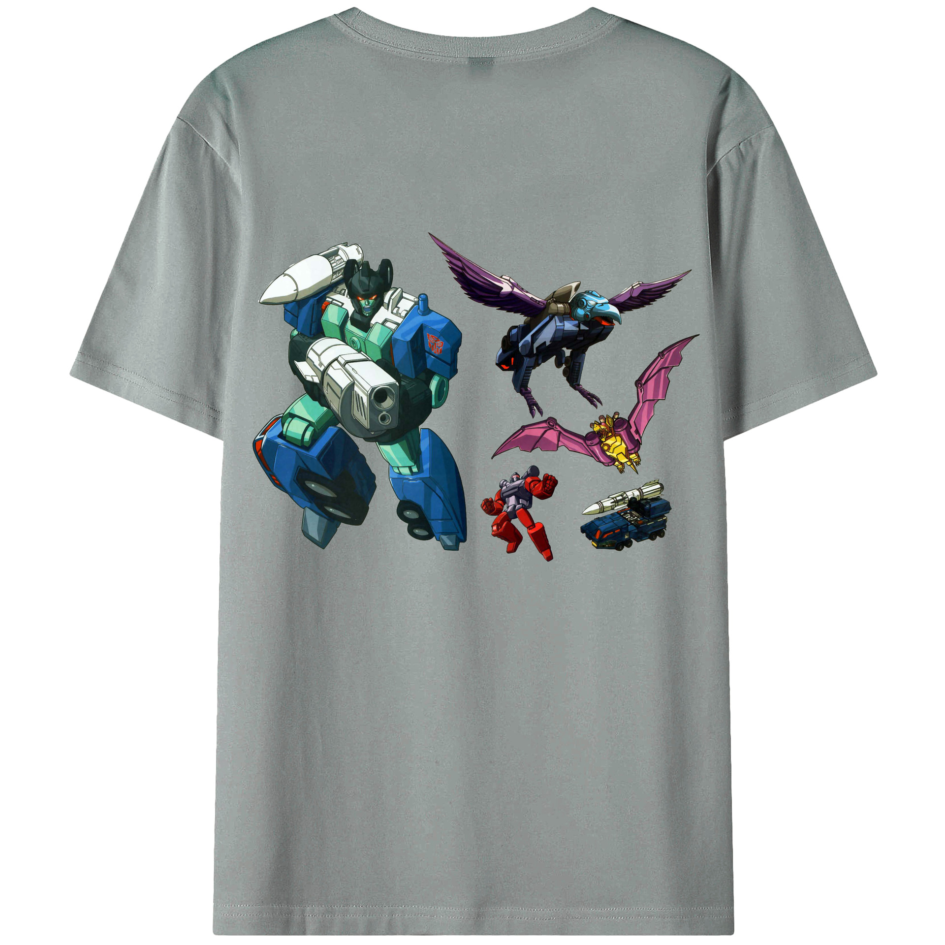 （画像用）  綿100％ メンズ半袖Tシャツ（バックプリント） 通気性